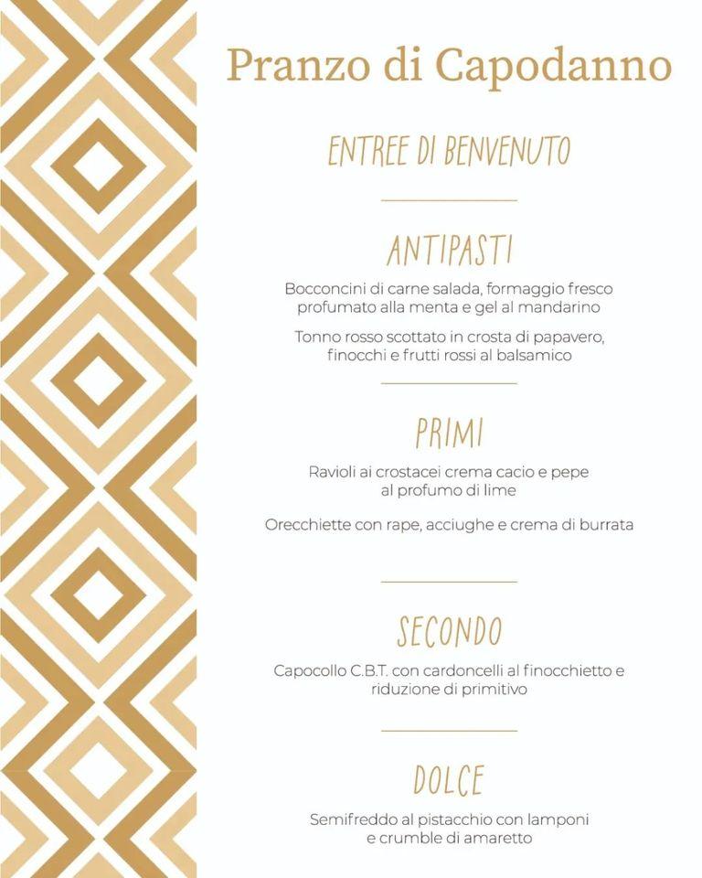 Menu di Jubilee 