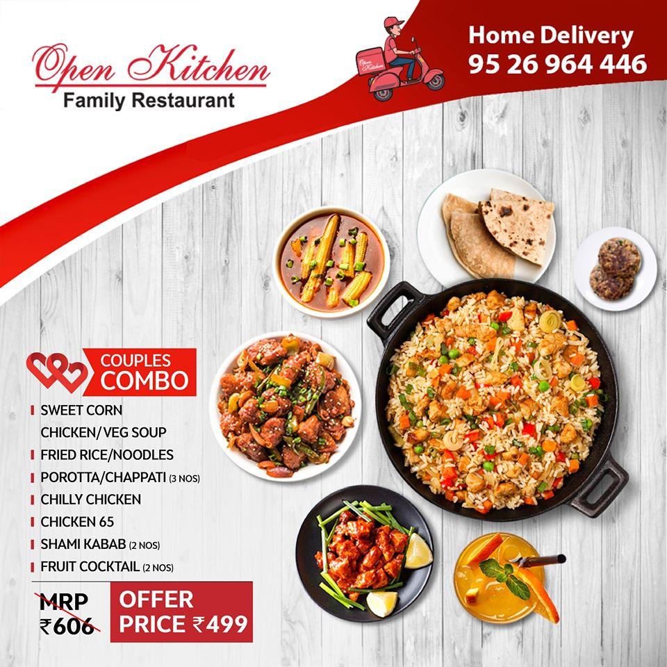Palms Open kitchen menu