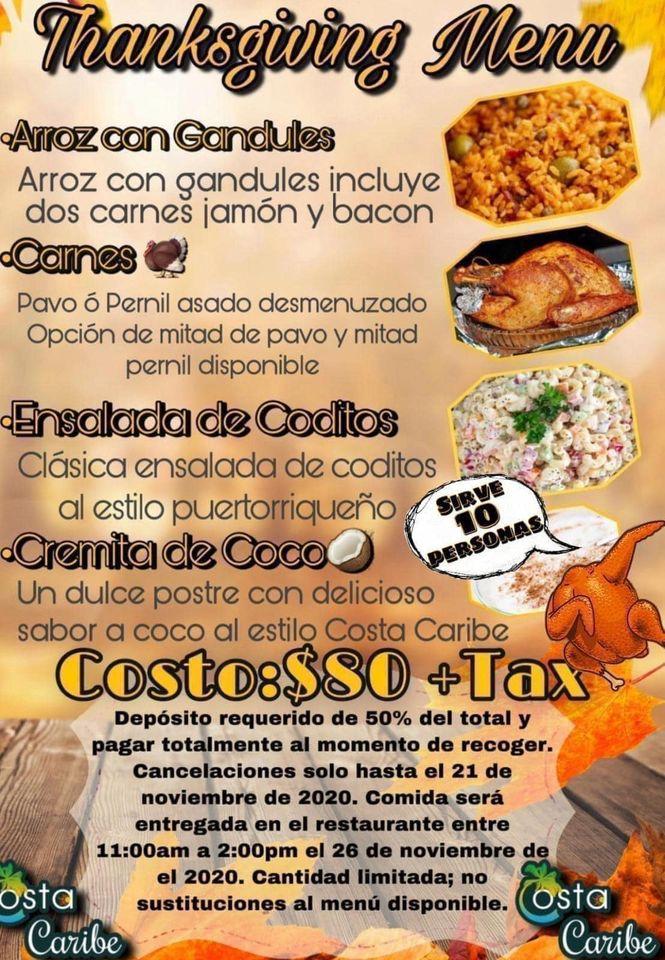 Menu at CostaMar Seafood and Grill Restaurant, Killeen