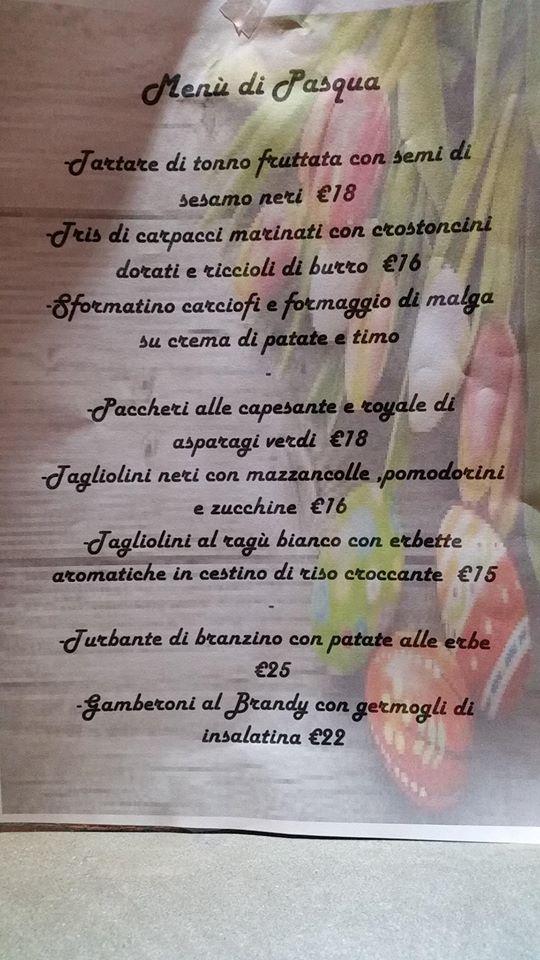 Menu di L’Amalfitana 