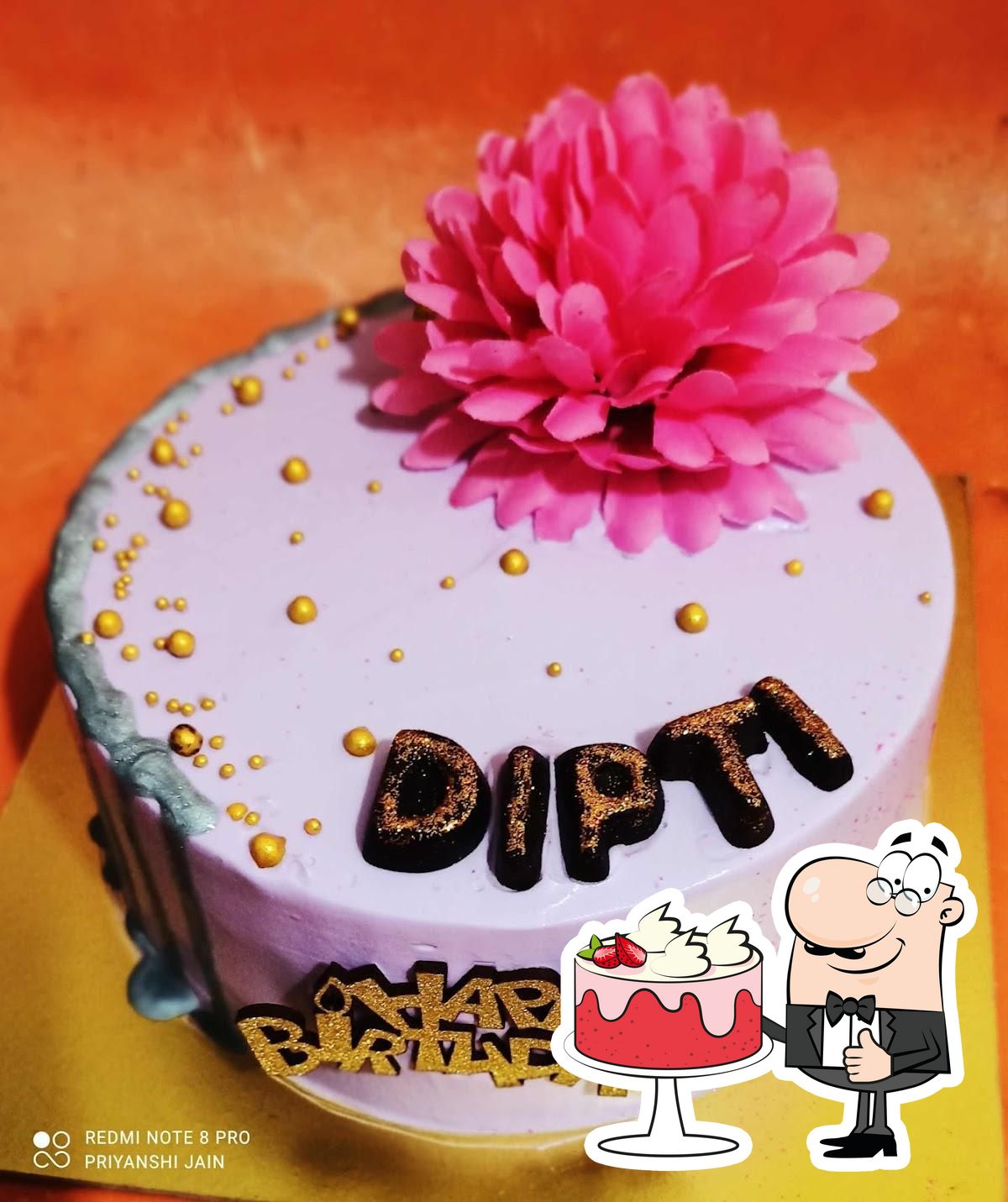 ❤️ Happy Birthday Cake For Dipti