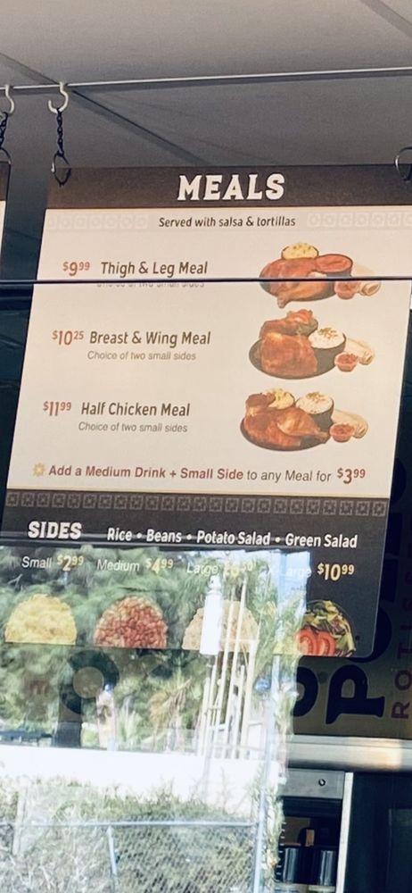 Carta del restaurante Juan Pollo, Fontana, Citrus Ave