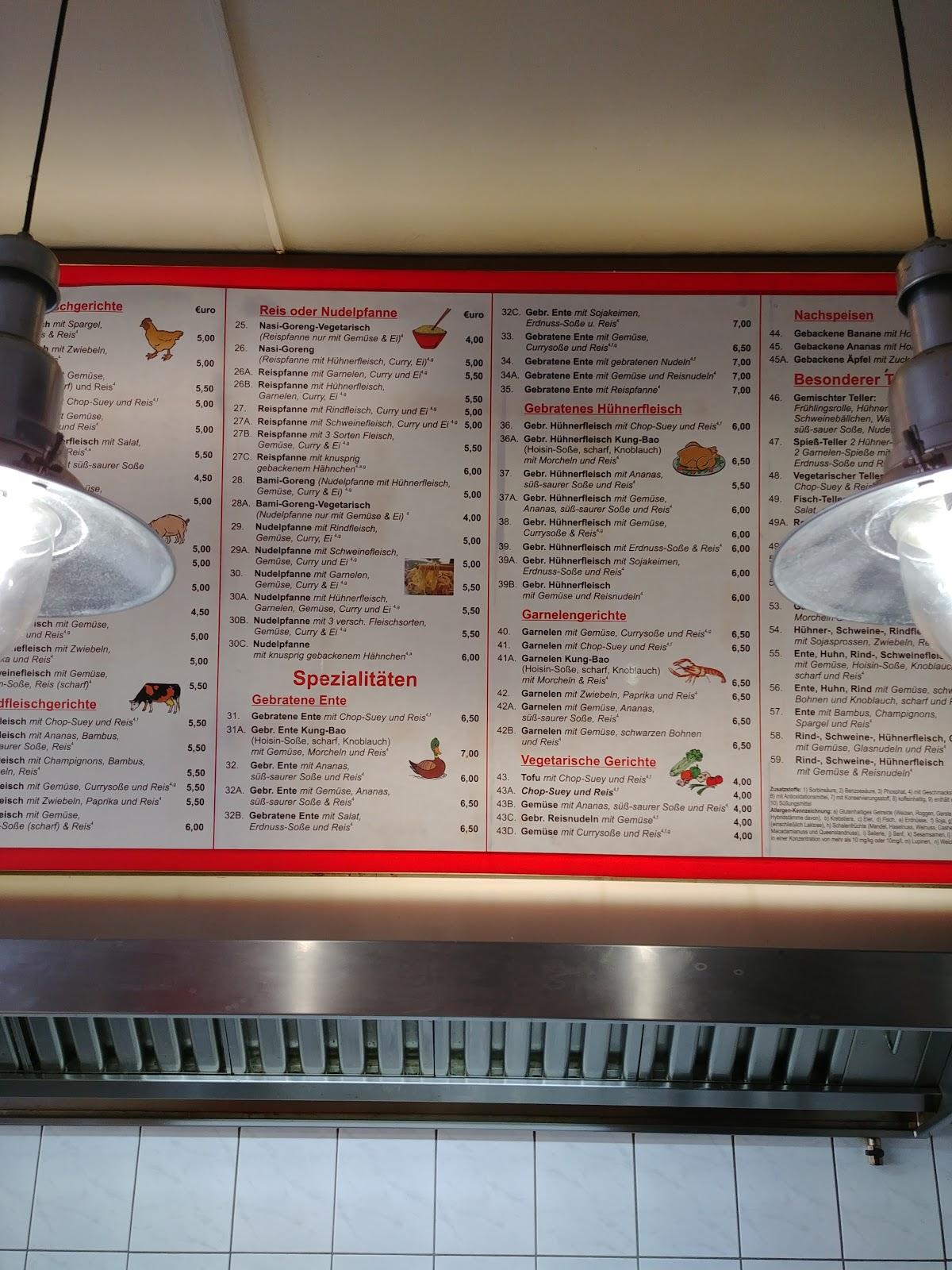 Menu at Venloer Imbiss - Asia China Imbiss pub & bar, Neuss