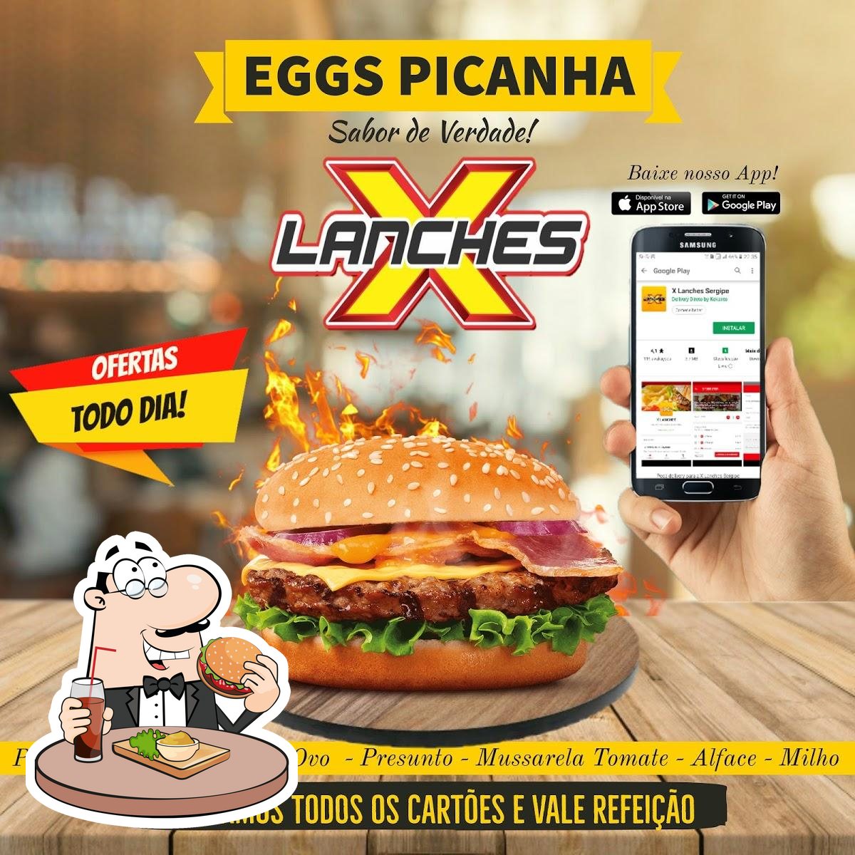 X LANCHES - Lanchonete em José Conrado de Araújo