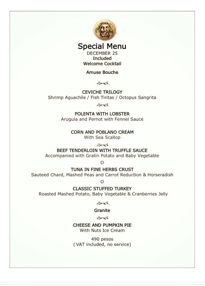 Menu at Mito Restaurante and Wine Store, Zihuatanejo