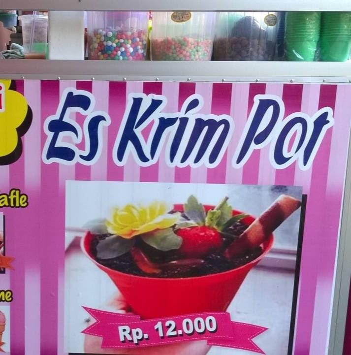 Ice Cream Pot desserts, Bekasi Regency