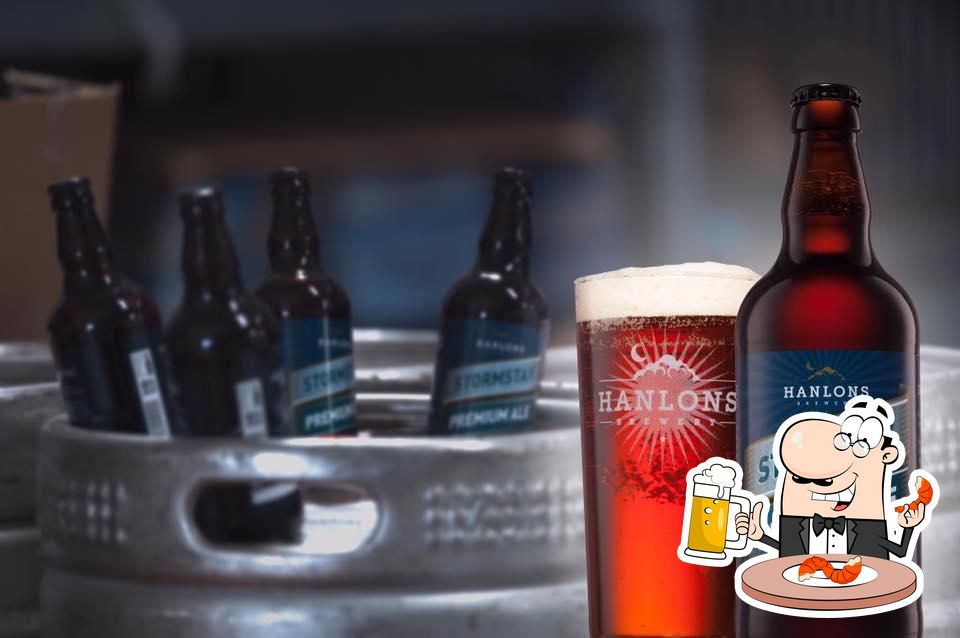 Hanlons Brewery Brewery & Shop in Newton St. Cyres Restaurant menu and reviews