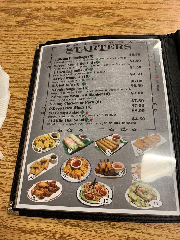 Menu At Little Thai Restaurant Harker Heights 716 Indian Trail 180   R30c Little Thai Menu 2021 09 