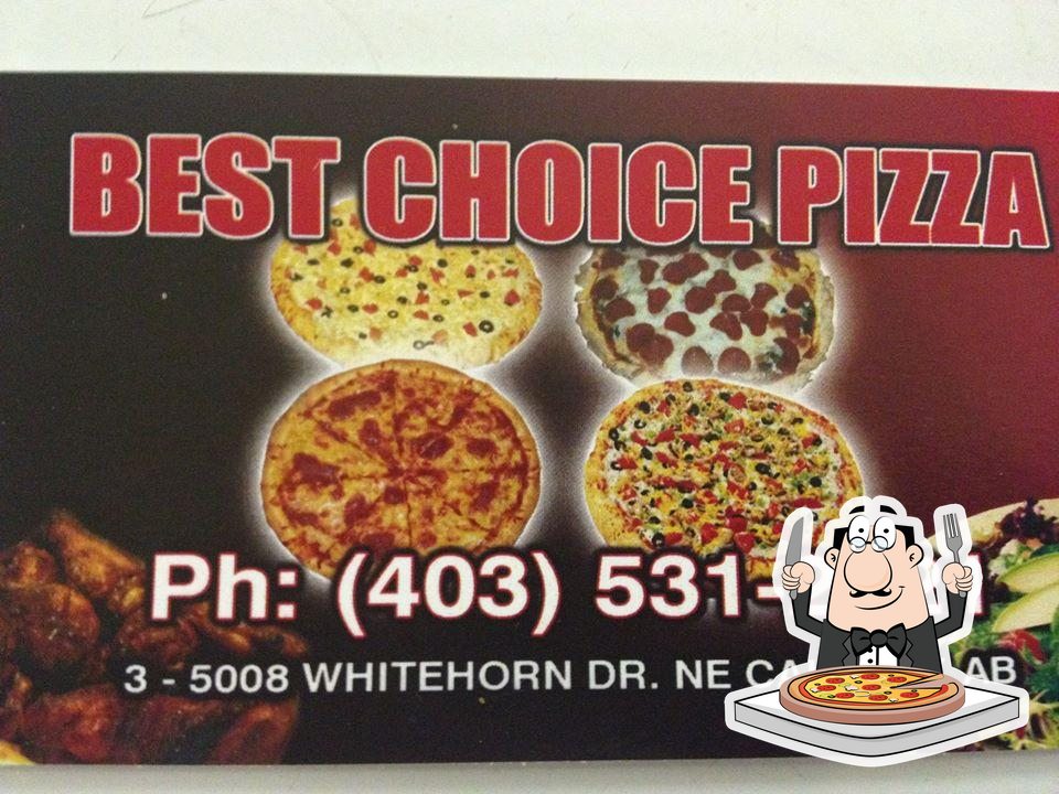 Best Choice Pizza 2 for 1 in Calgary Restaurant menu and reviews