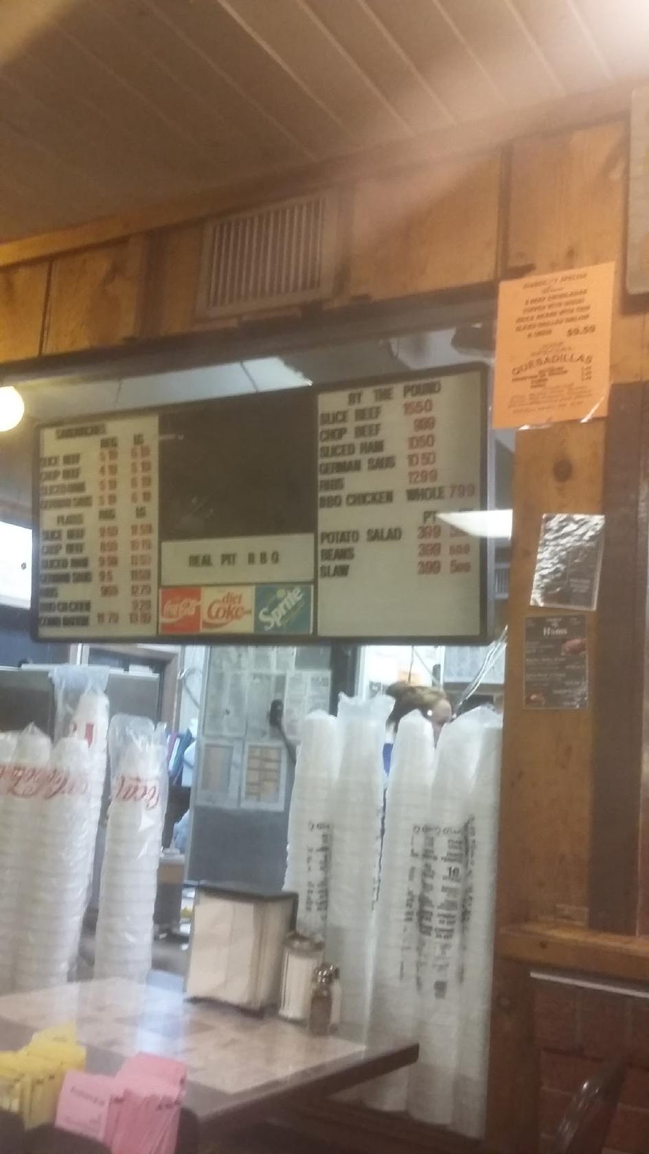 Menu at Dairy Land Drive Inn BBQ, Jacksboro