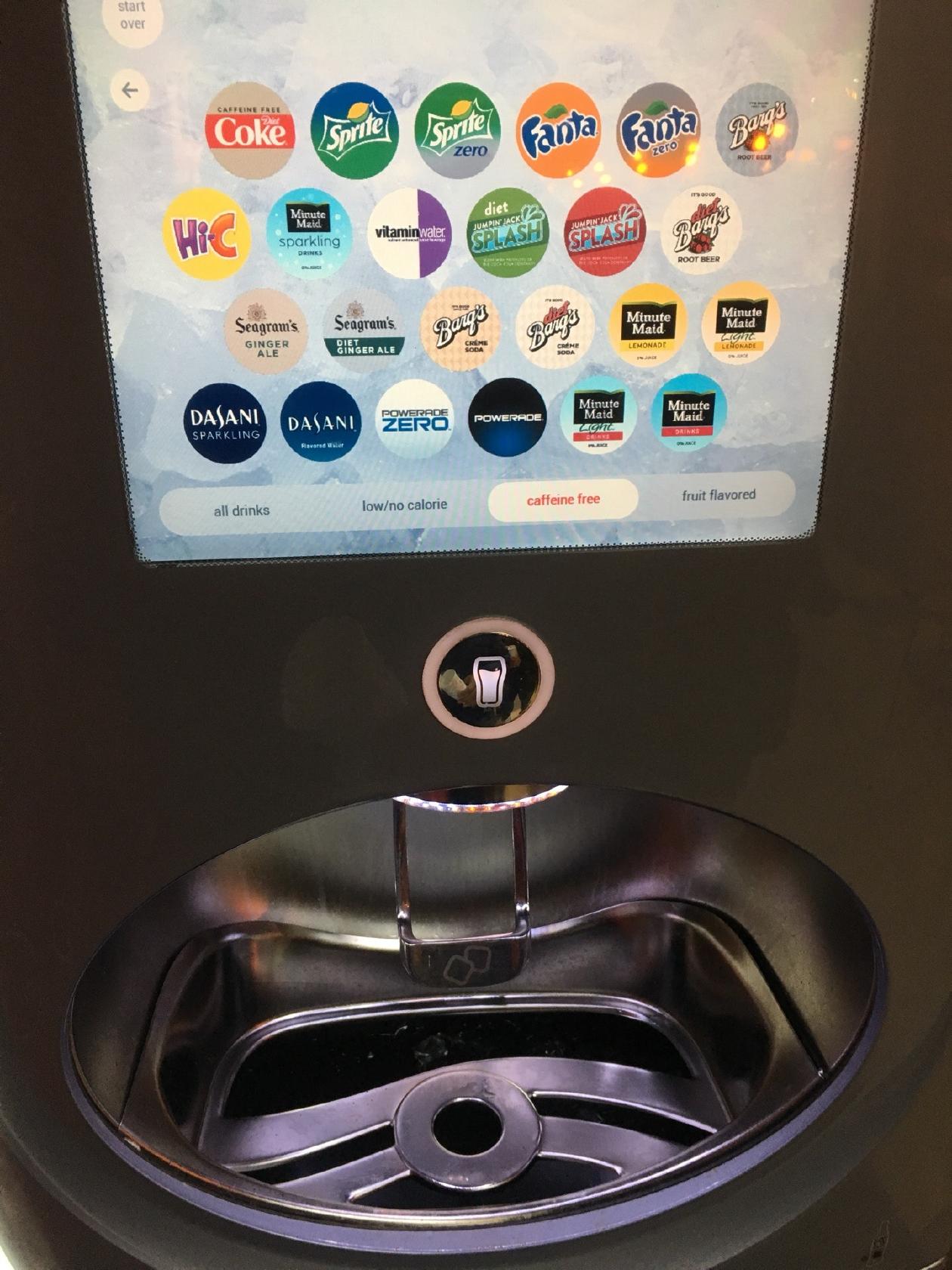 jack in the box soda machine