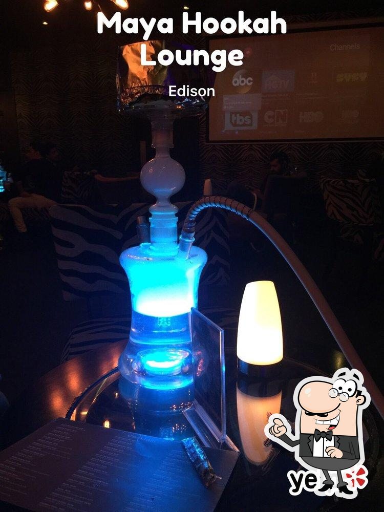 Maya Hookah Lounge in Edison Restaurant menu and reviews