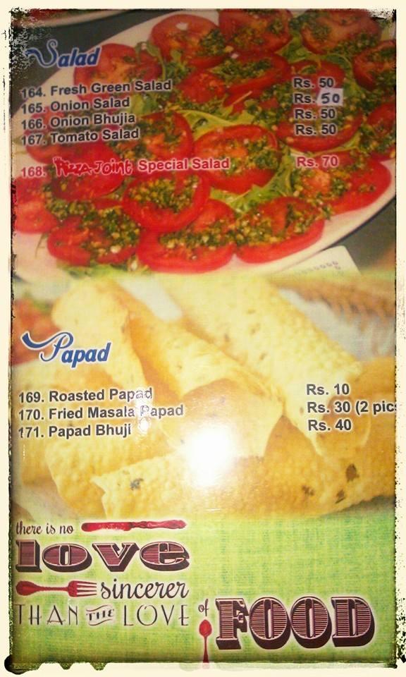 Menu at The pizza joint Restaurant Nagaon, Nagaon, PIN 782001