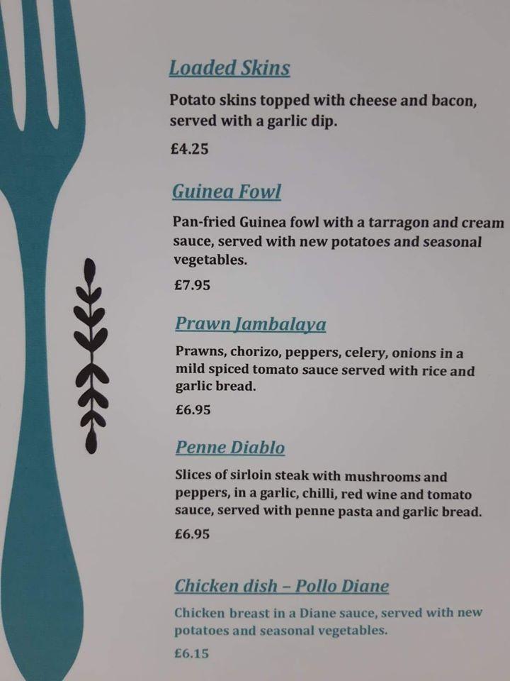 Menu at The Nutmeg Tree restaurant, Houghton le Spring