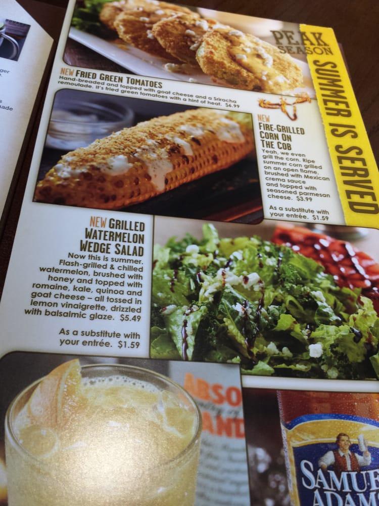 Menu at LongHorn Steakhouse, Harrisburg, Jonestown Rd