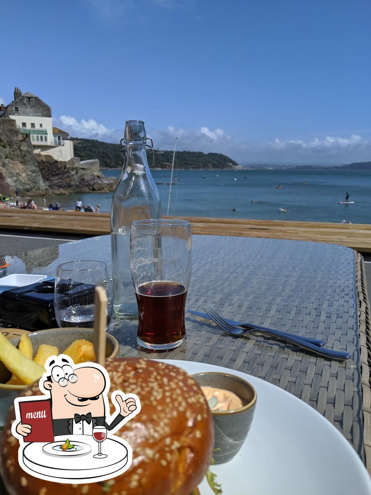 The Bay Bar & Restaurant in Kingsand Restaurant menu and reviews