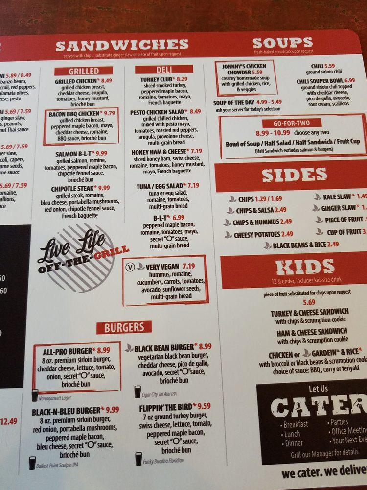 Carta del restaurante Offerdahl's OffTheGrill (Weston), Weston