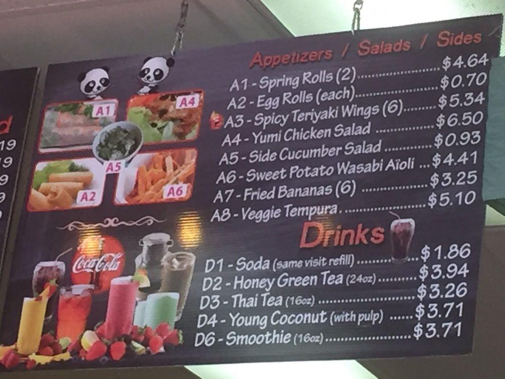 Menu at Rice Bowl restaurant, Bonadelle RanchosMadera Ranchos, Ave 12 701