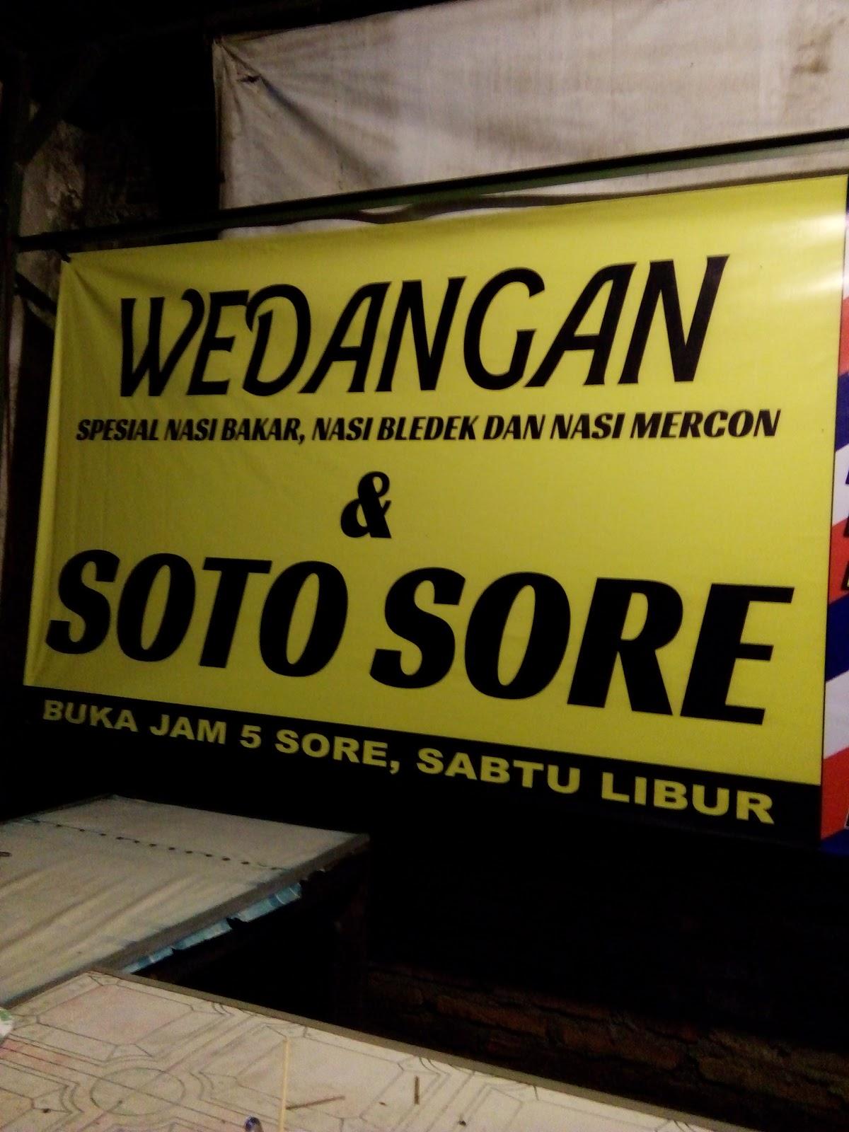 Wedang & Soto Sore cafe, Surakarta - Restaurant reviews