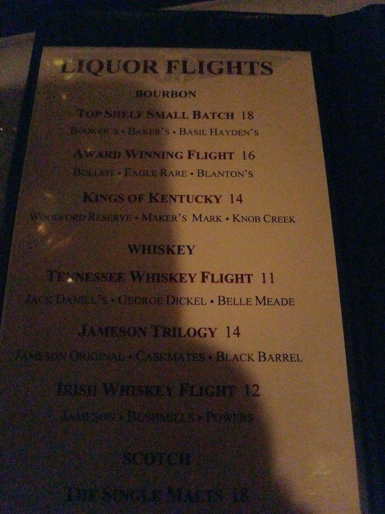 Menu at Flight Restaurant and Wine Bar, Memphis