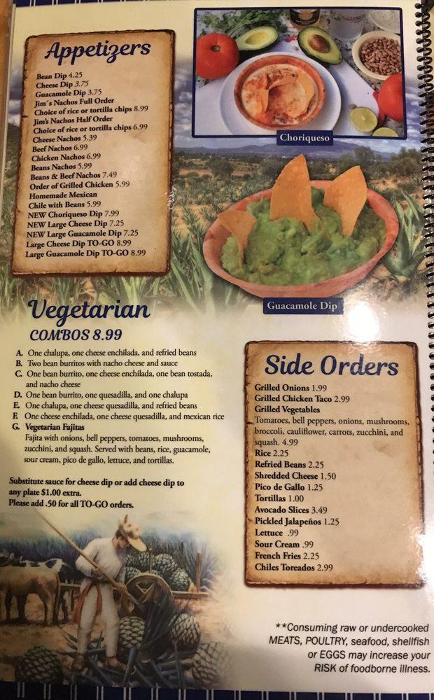 Menu at Campo Azul restaurant, Nolensville