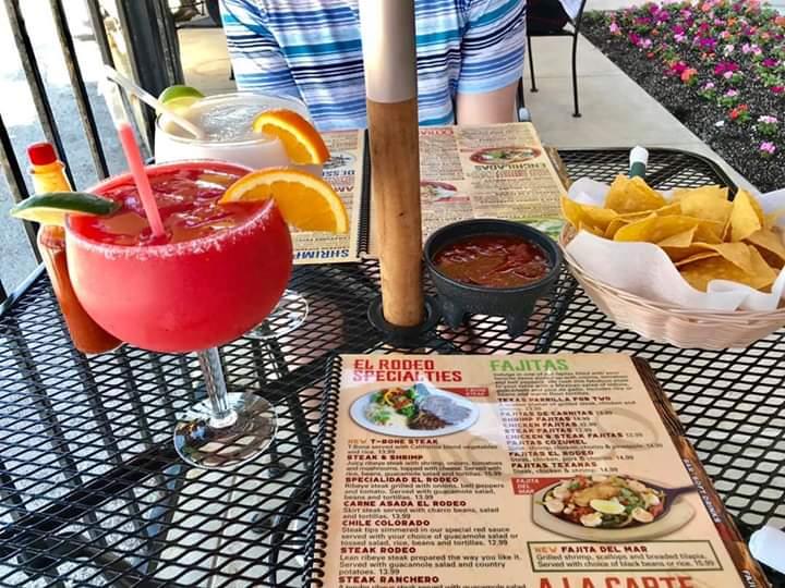 Menu at El Rodeo Mexican Restaurant, Zionsville, Whitestown Pkwy