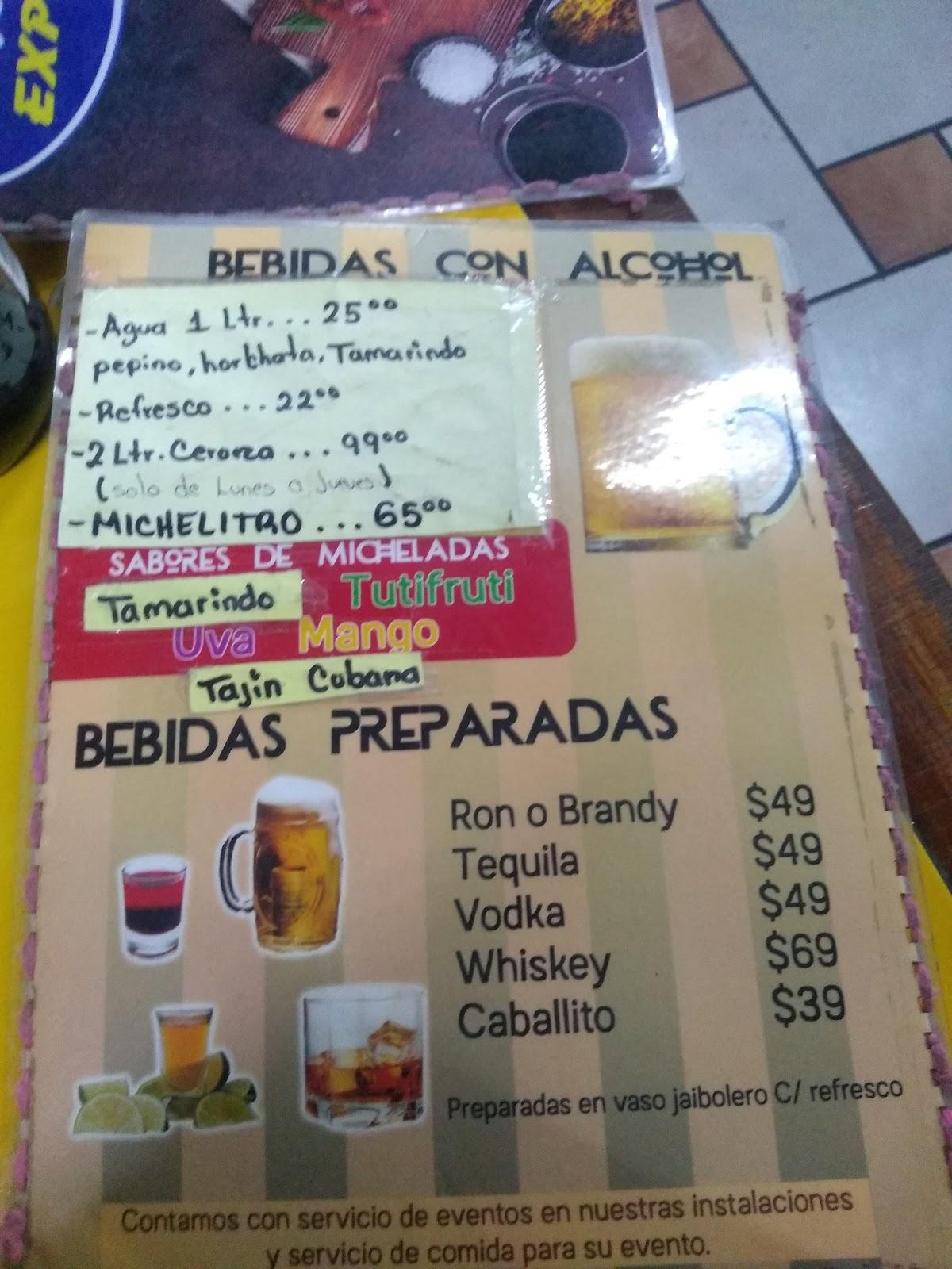 Menu at Los Taquitos Express restaurant, Mexico City, Av. Ing. Eduardo ...