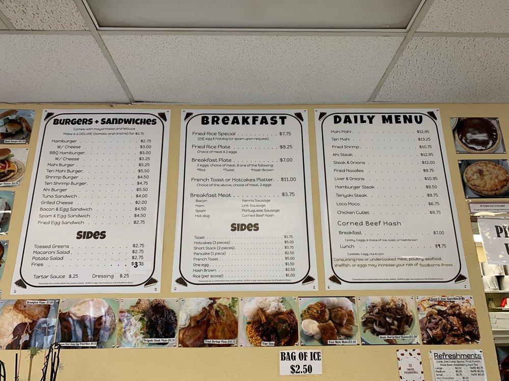 Menu At Tanya S Pies And Grill Restaurant Wahiawa   R325 Tanyas Pies And Grill Menu 2022 10 