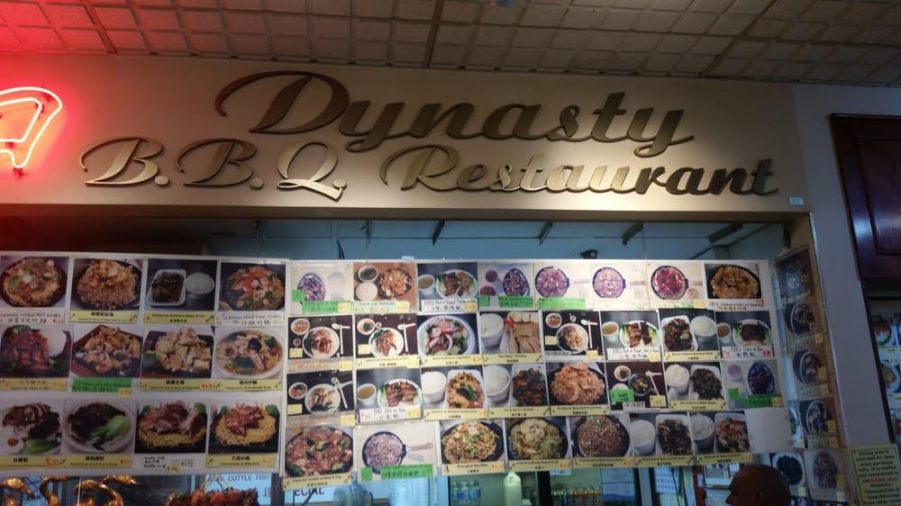 Menu At Dynasty BBQ Restaurant Mississauga