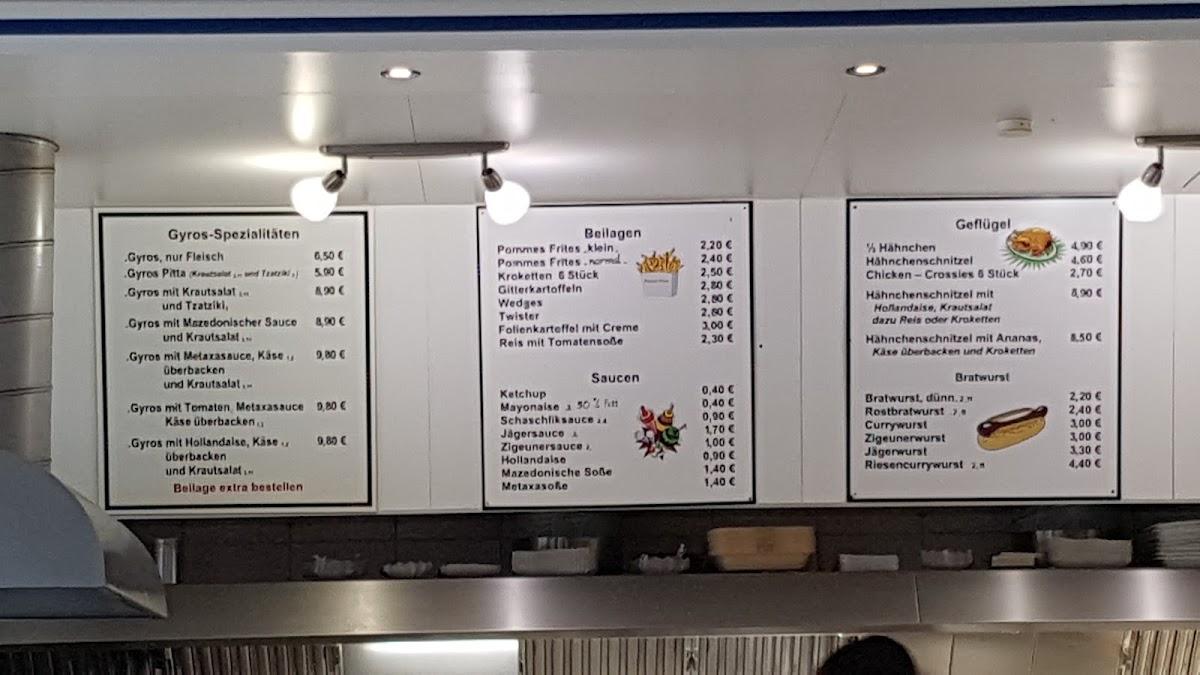 Imbiss In Der Nähe Meines Standortes Speisekarte von IMBISS-Münsterstraße restaurant, Bad Iburg
