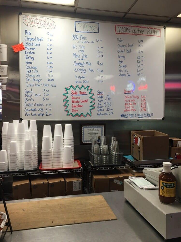 Menu At Bodacious Bar-B-Q, Longview, W Loop 281