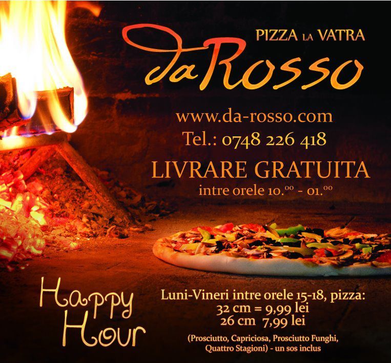 Pizzeria Da-Rosso (Cuptor Cu Lemne), Galați - Restaurant Reviews