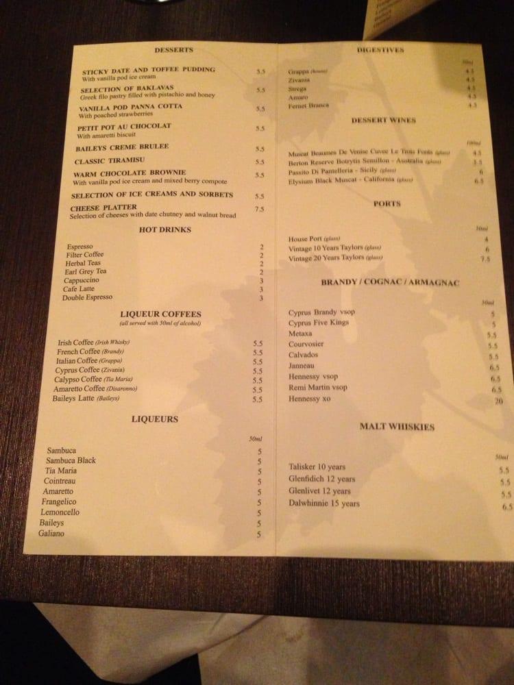 riverboat inn bar & restaurant croydon menu