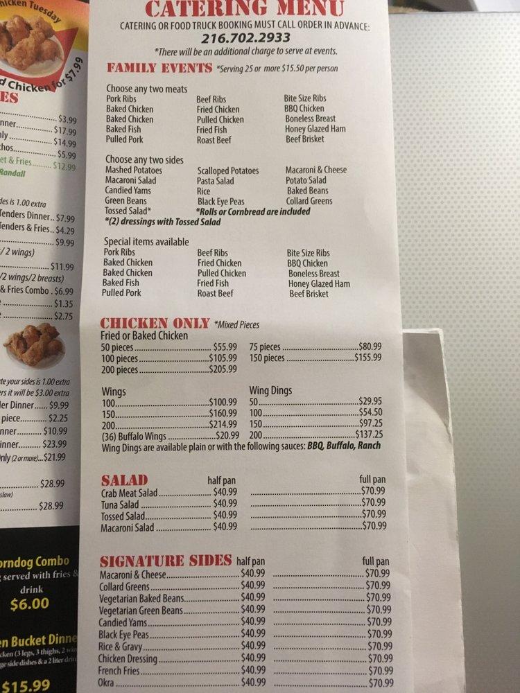 Menu At Beckham's B & M Bar B Que - Oakwood Village, Oakwood Village ...