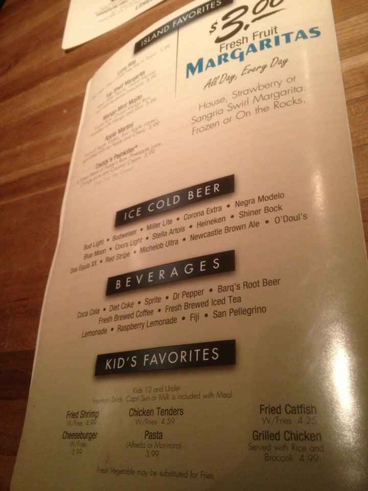 Menu at Fish Daddy's Grill House pub & bar, College Station
