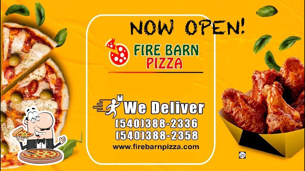Fire Barn Pizza in Fredericksburg Restaurant menu and reviews