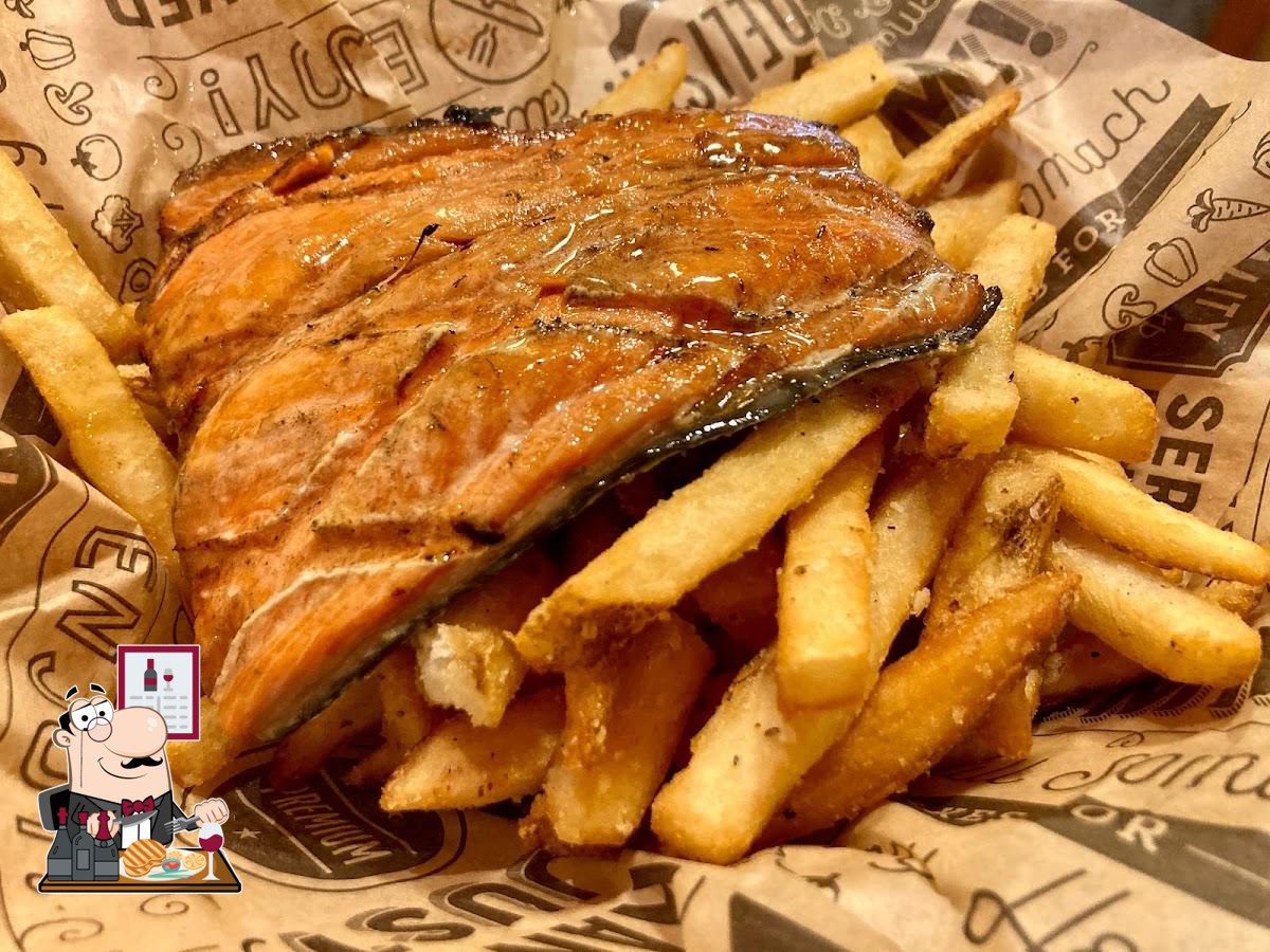Alaska Salmon Bake in Fairbanks Restaurant menu and reviews