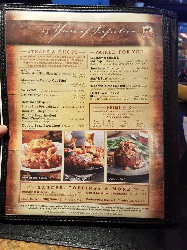 Saltgrass menu deals