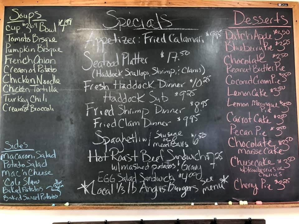 Covered Bridge Convenience in Salisbury Center - Restaurant menu and ...