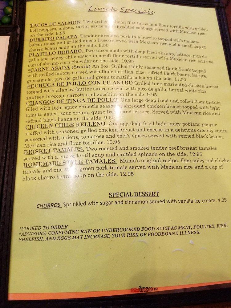 Menu at Taqueria Los Hermanos restaurant, Lawrenceville, Sugarloaf Pkwy