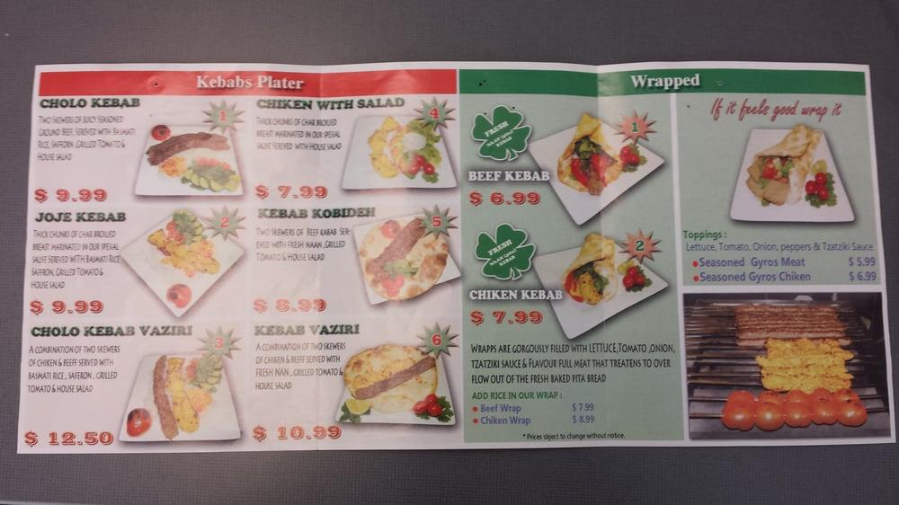 Menu at Daddy's Grill pizzeria, Richmond, No 5 Rd