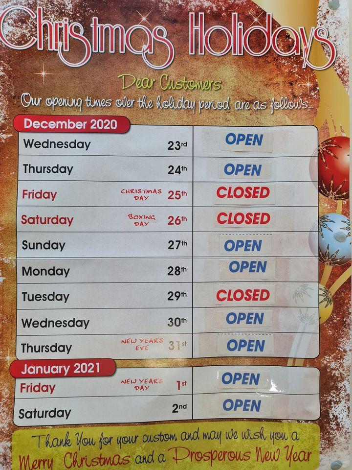Menu at Oriental Chef fast food, NewcastleunderLyme, 24 The Parade