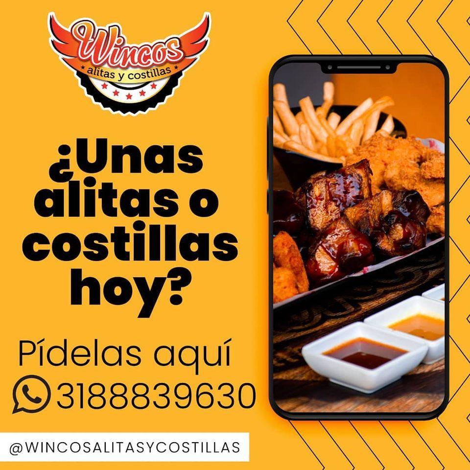 Wincos Alitas y Costillas restaurant, Pereira, Cra. 17 #83-17 - Restaurant  menu and reviews