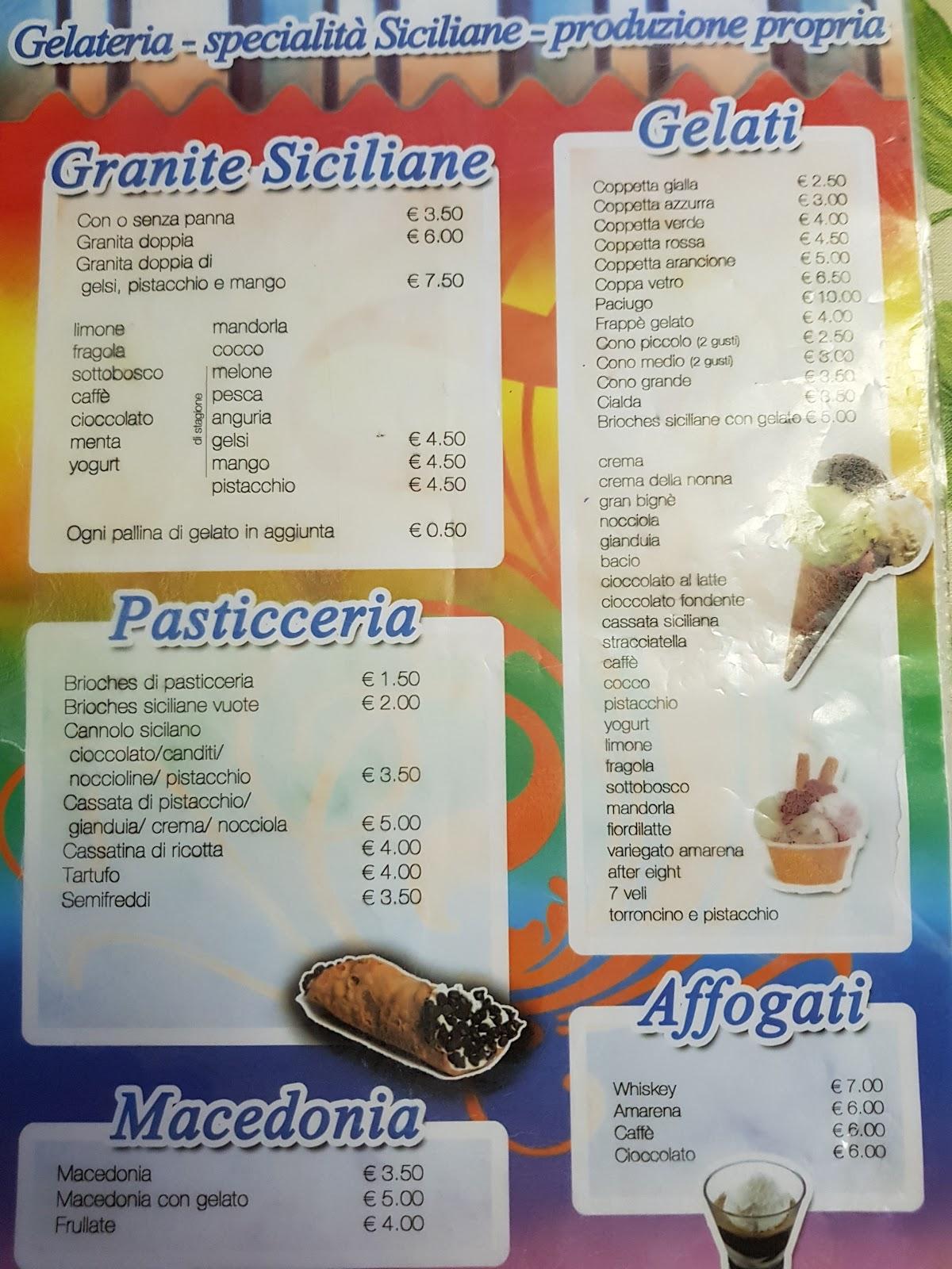 Menu da Don Paolo self-service, Genova