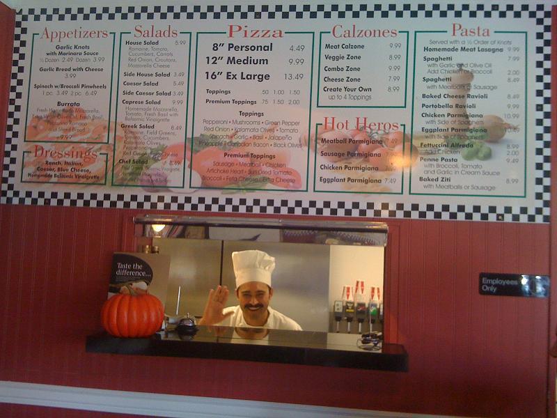 Menu at Portofinos Pizza and Pasta pizzeria, Parker