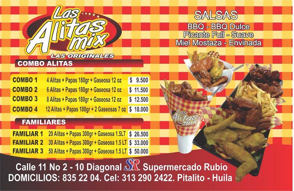 Las Alitas mix restaurant, Pitalito - Restaurant reviews
