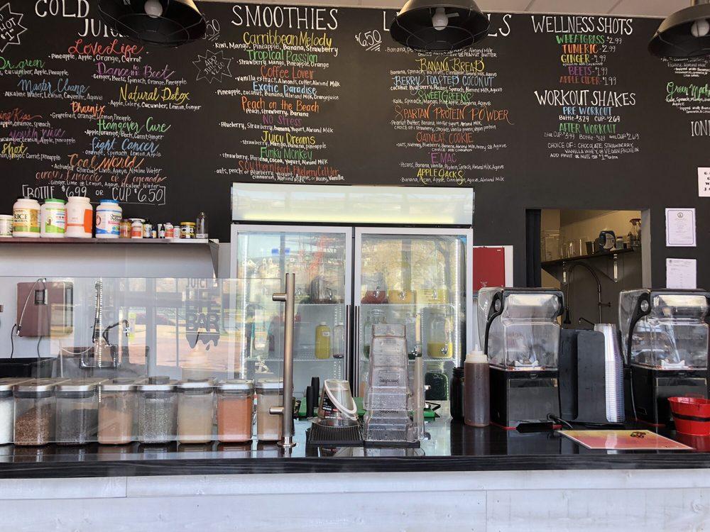 Carta de Juicing LIFE Bar & Cafe´, Newport News