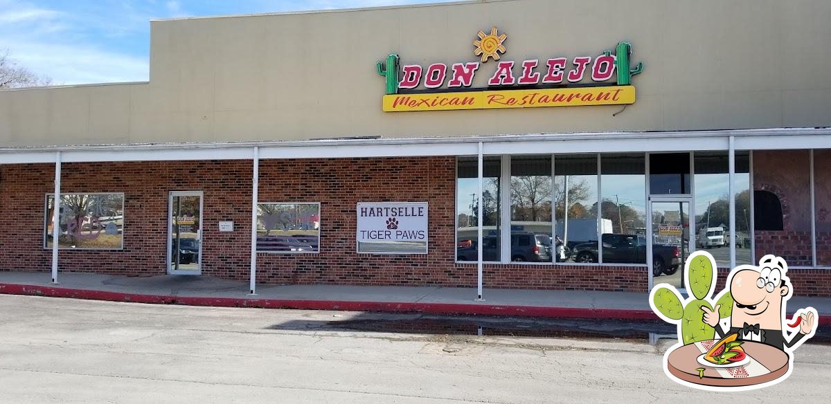 Don Alejo Mexican Restaurant in Hartselle Mexican restaurant menu and