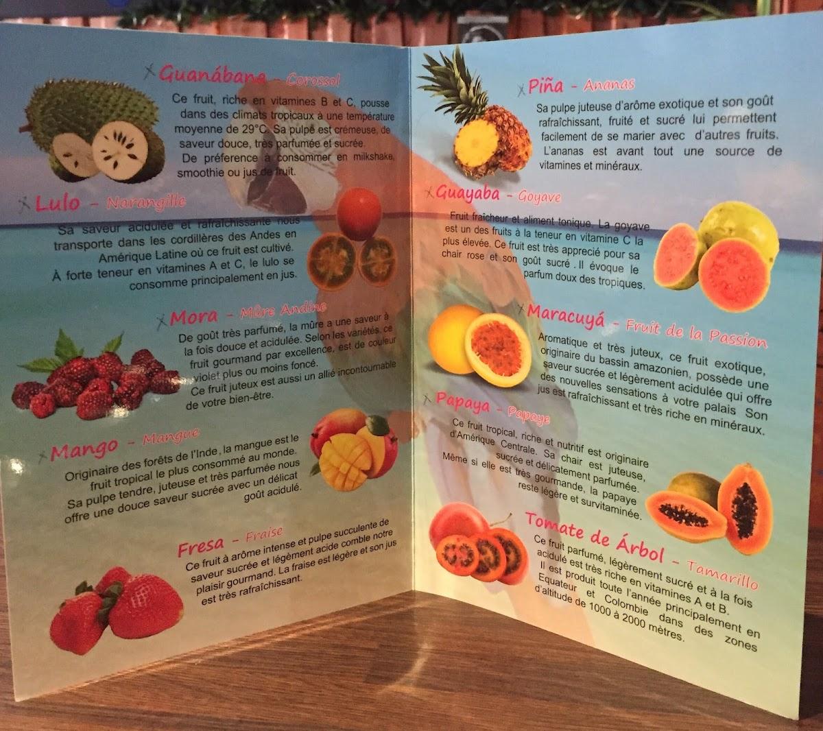 Menu at French Coffee Shop cafe, Rouen