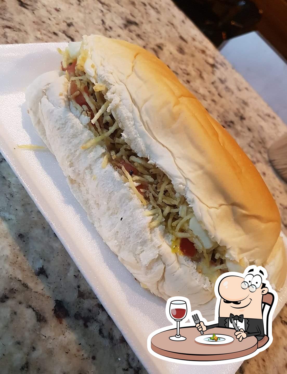 Prensado pressed hotdog from São Paulo. I can't remember who